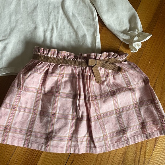 NWOT Hope & Henry girls top & skirt / 12-18 months - Picture 3 of 13